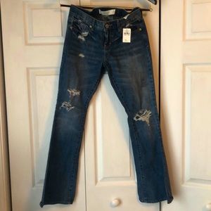 Abercrombie & Fitch Slightly distressed